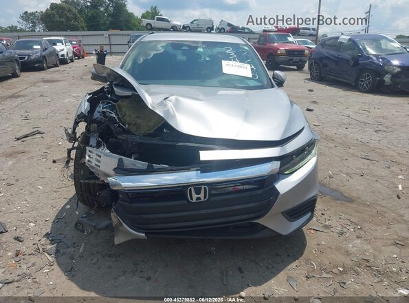 19XZE4F52KE002345 2019 HONDA INSIGHT Silver ხელსაწყოთა პანელის ხედი