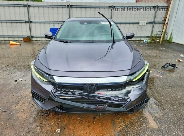 19XZE4F52LE005893 2020 HONDA INSIGHT Gray Вид спереду