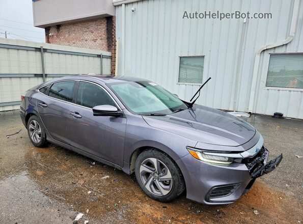 19XZE4F52LE005893 2020 HONDA INSIGHT Gray Передня права чверть