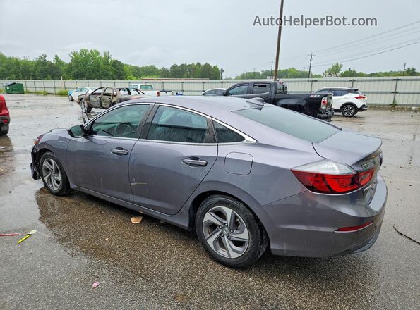 19XZE4F52LE005893 2020 HONDA INSIGHT Gray Задня ліва чверть