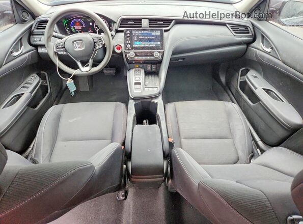 19XZE4F52LE005893 2020 HONDA INSIGHT Gray Вид панелі приладів