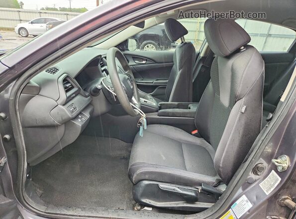 19XZE4F52LE005893 2020 HONDA INSIGHT Gray Вид салону спереду
