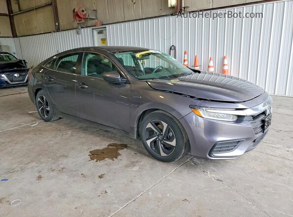 19XZE4F52ME010772 2021 HONDA INSIGHT Charcoal Առջևի աջ