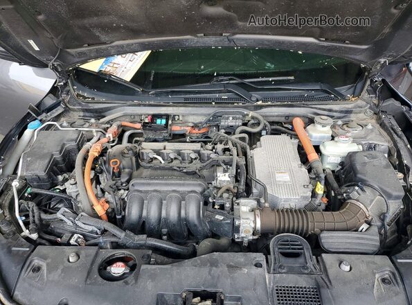 19XZE4F52ME010772 2021 HONDA INSIGHT Charcoal Սալոնի հետևի տեսք
