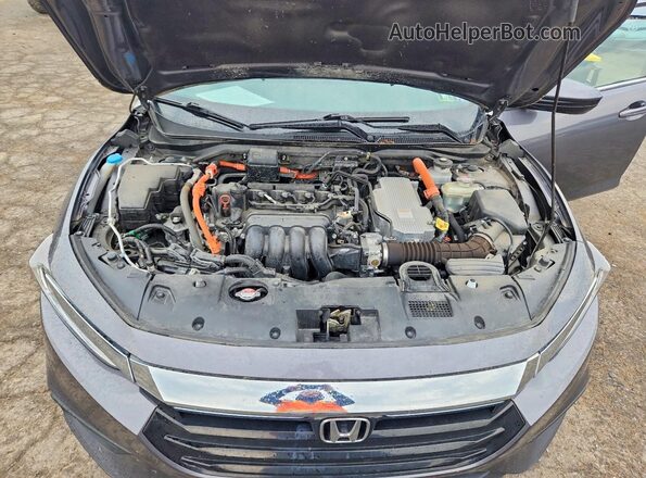 19XZE4F52NE014659 2022 HONDA INSIGHT Gray Սալոնի հետևի տեսք
