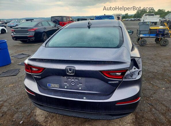 19XZE4F52NE014659 2022 HONDA INSIGHT Gray Հետևի տեսք