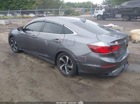 19XZE4F53ME002387 2021 HONDA INSIGHT Gray Հետևի ձախ