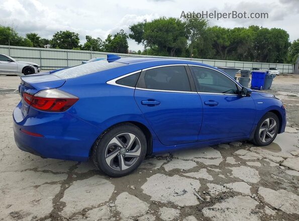 19XZE4F54LE000114 2020 HONDA INSIGHT Blue Հետևի աջ