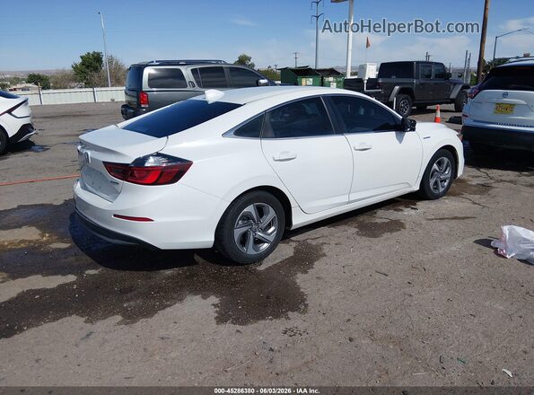 19XZE4F54LE004812 2020 HONDA INSIGHT White Հետևի աջ