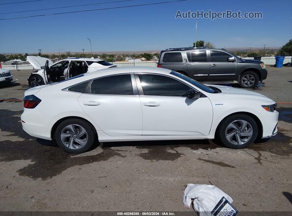 19XZE4F54LE004812 2020 HONDA INSIGHT White Սալոնի հետևի տեսք
