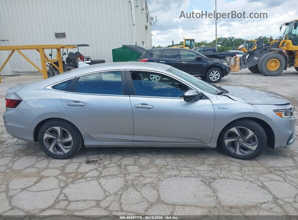 19XZE4F55KE009922 2019 HONDA INSIGHT Серебряный Вид задней части салона