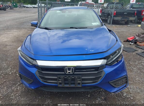 19XZE4F55LE007203 2020 HONDA INSIGHT Blue Instrument cluster view