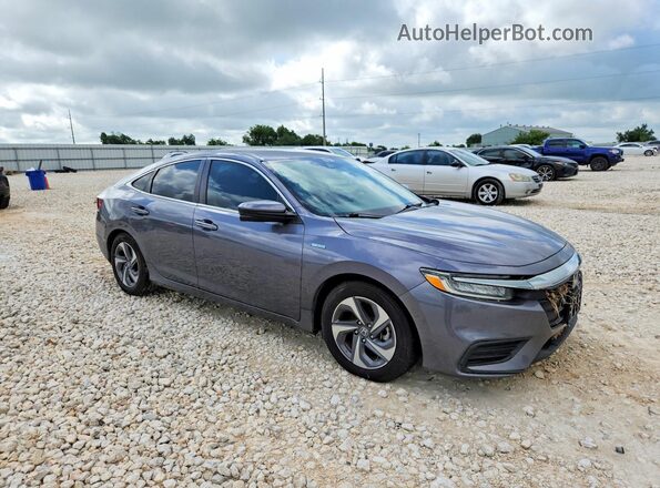 19XZE4F55LE008707 2020 HONDA INSIGHT Gray 