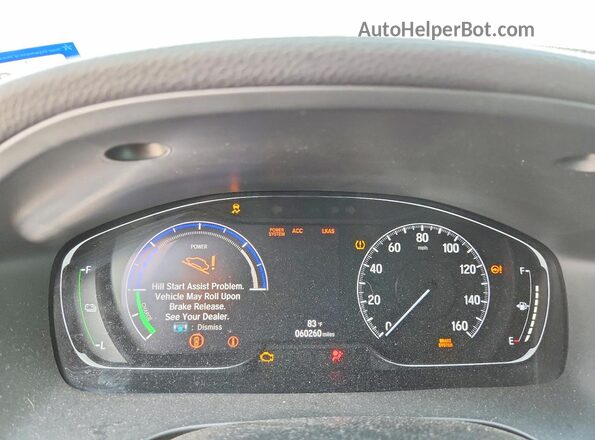 19XZE4F55LE008707 2020 HONDA INSIGHT Gray 