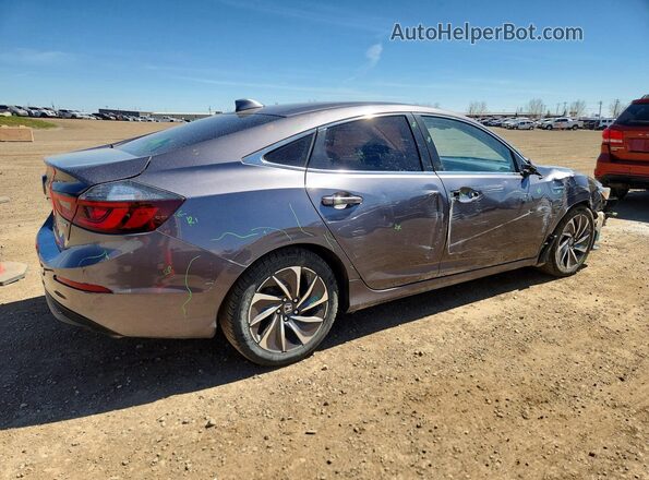 19XZE4F55ME400152 2021 HONDA INSIGHT Gray Задня права чверть