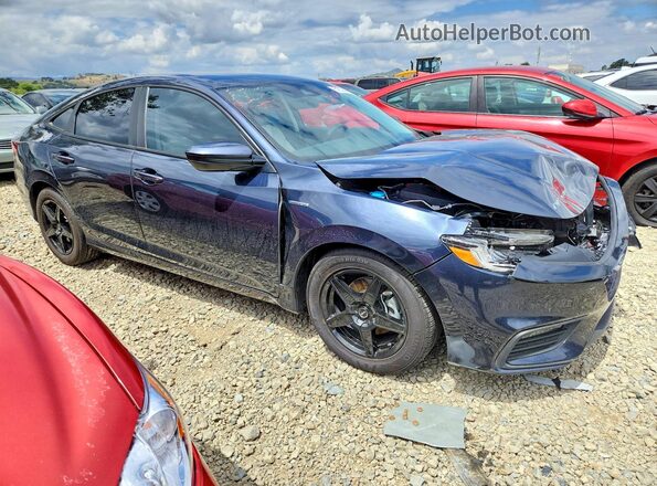 19XZE4F55NE015921 2022 HONDA INSIGHT Charcoal Передня права чверть