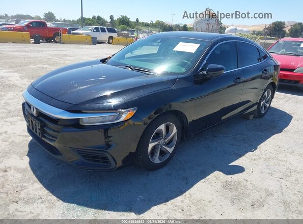 19XZE4F56KE010674 2019 HONDA INSIGHT Black Vista tres cuartos delantera izquierda
