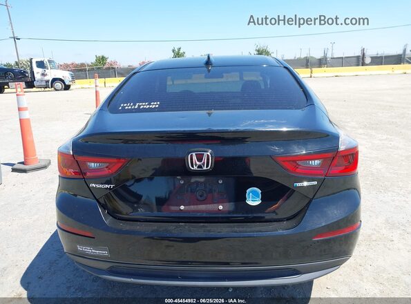 19XZE4F56KE010674 2019 HONDA INSIGHT Black 