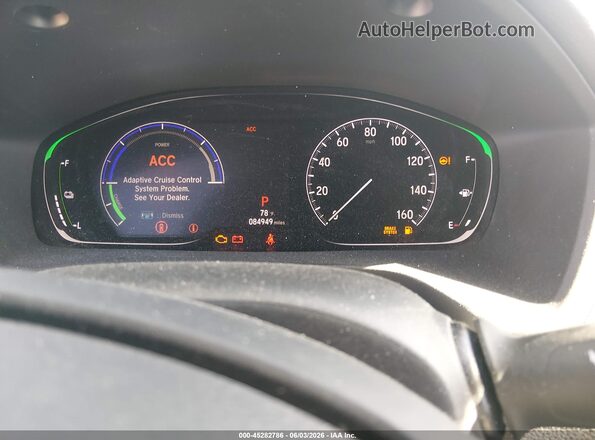 19XZE4F56LE010725 2020 HONDA INSIGHT Темно-бордовый Вид задних сидений