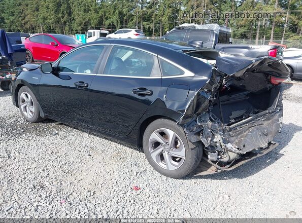 19XZE4F57LE013018 2020 HONDA INSIGHT Black Հետևի ձախ