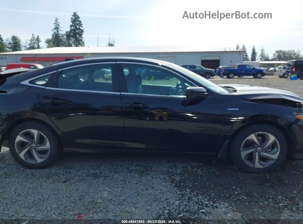 19XZE4F57LE013018 2020 HONDA INSIGHT Black Սալոնի հետևի տեսք