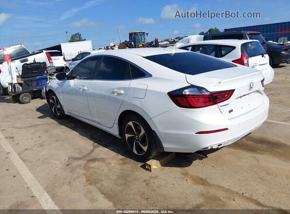 19XZE4F57NE005682 2022 HONDA INSIGHT White Задня ліва чверть
