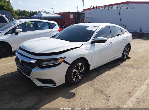 19XZE4F57NE005682 2022 HONDA INSIGHT White Передня ліва чверть