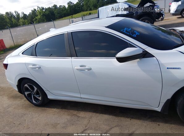 19XZE4F57NE005682 2022 HONDA INSIGHT White Панорамний вид салону 360°