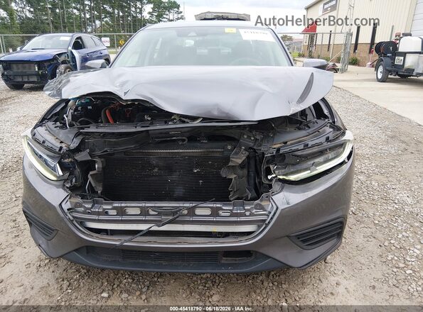 19XZE4F58KE005394 2019 HONDA INSIGHT Gray Widok z przodu