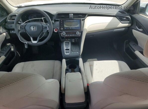 19XZE4F58LE010077 2020 HONDA INSIGHT White Dashboard view