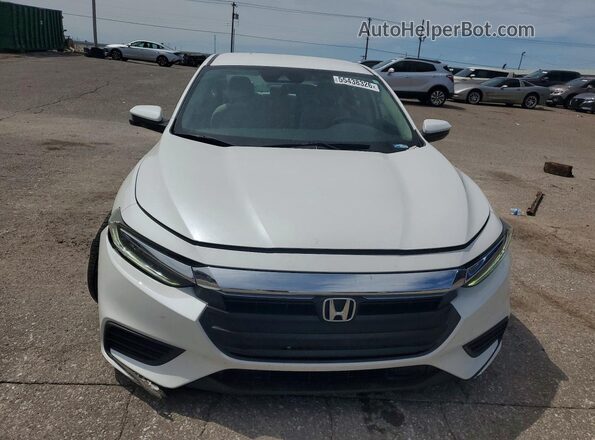 19XZE4F58LE010077 2020 HONDA INSIGHT White Front view