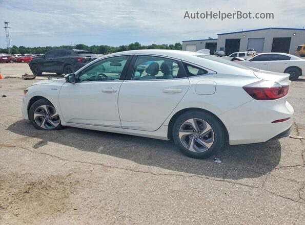 19XZE4F58LE010077 2020 HONDA INSIGHT White Rear left