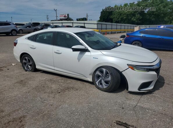 19XZE4F58LE010077 2020 HONDA INSIGHT White Front right
