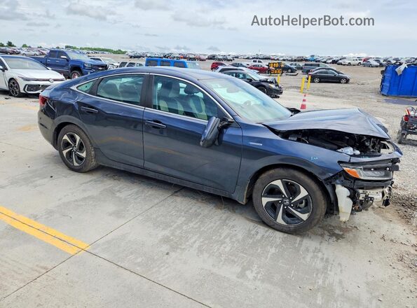 19XZE4F58ME005883 2021 HONDA INSIGHT Blue Передня права чверть