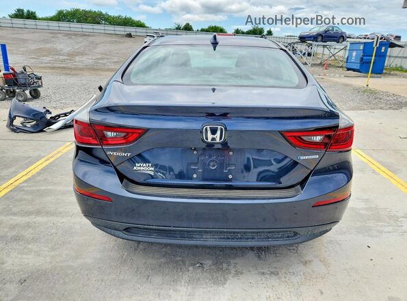 19XZE4F58ME005883 2021 HONDA INSIGHT Blue Вид ззаду