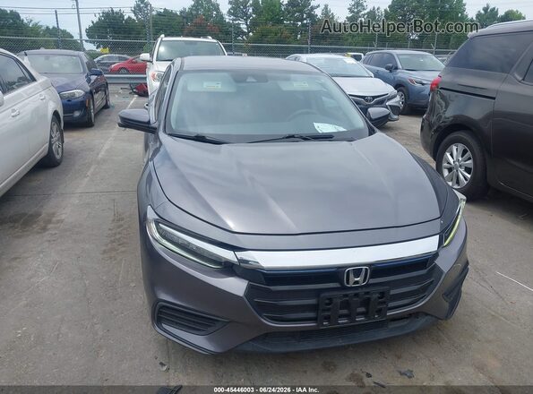 19XZE4F59KE012502 2019 HONDA INSIGHT Gray Vista del cuadro de instrumentos