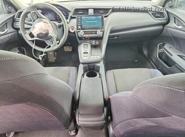 19XZE4F59KE025475 2019 HONDA INSIGHT Silver Widok deski rozdzielczej