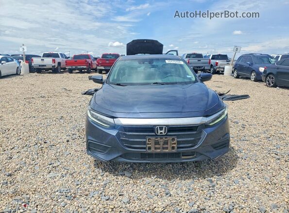 19XZE4F59ME000496 2021 HONDA INSIGHT Blue Widok z przodu