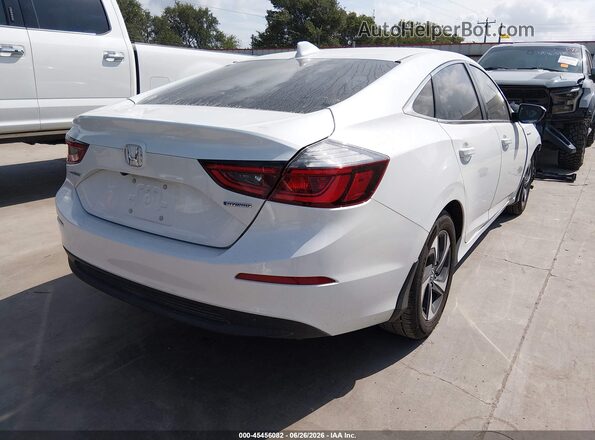 19XZE4F59NE002556 2022 HONDA INSIGHT White Задня права чверть