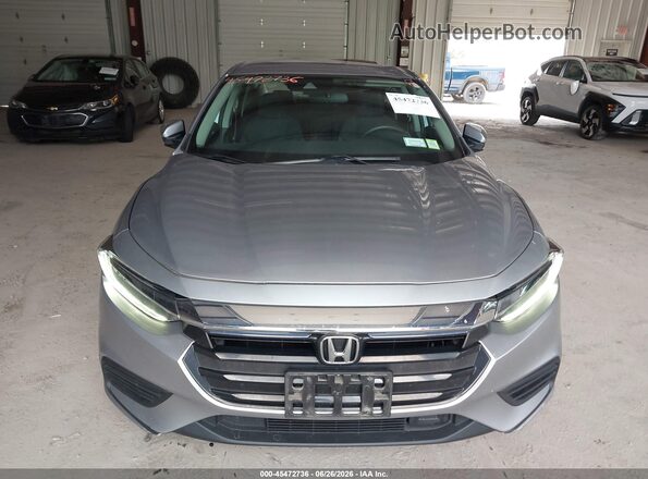 19XZE4F5XME003066 2021 HONDA INSIGHT Серый Вид щитка приборов