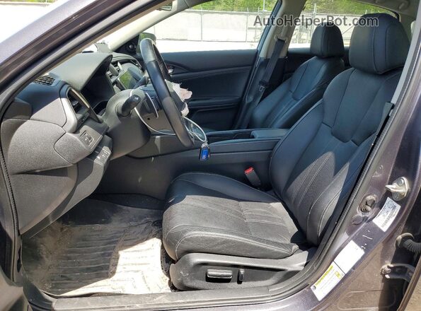 19XZE4F71LE400441 2020 HONDA INSIGHT Gray Front interior view