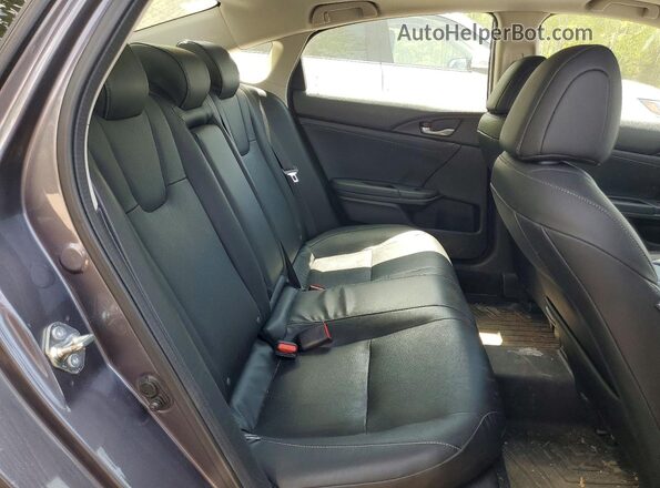 19XZE4F71LE400441 2020 HONDA INSIGHT Gray Rear seats view