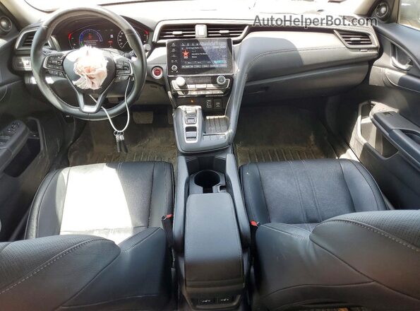 19XZE4F71LE400441 2020 HONDA INSIGHT Gray Dashboard view