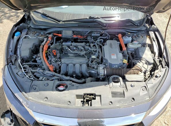 19XZE4F71LE400441 2020 HONDA INSIGHT Gray Rear interior view