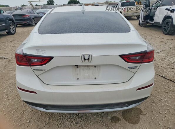 19XZE4F91LE010389 2020 HONDA INSIGHT White Հետևի տեսք
