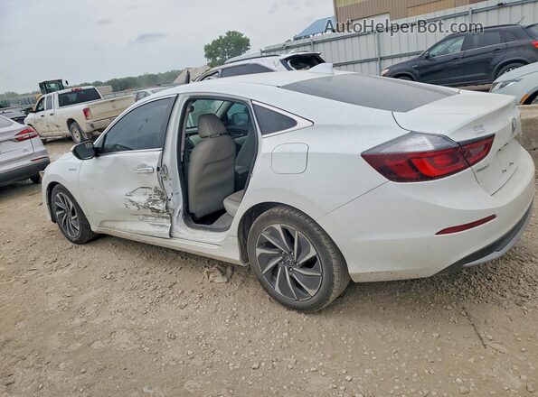19XZE4F91LE010389 2020 HONDA INSIGHT White Հետևի ձախ