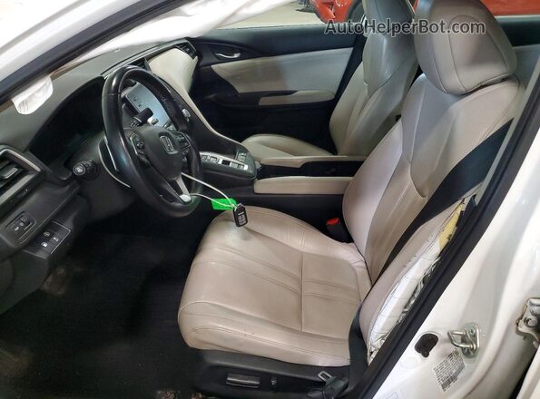 19XZE4F95KE001922 2019 HONDA INSIGHT White Вид салону спереду