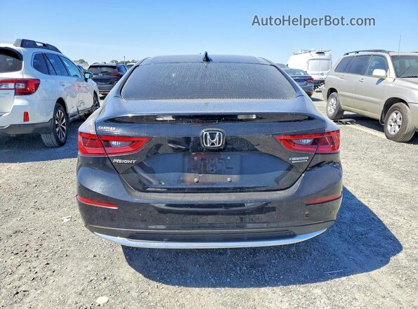 19XZE4F95LE005406 2020 HONDA INSIGHT Black Rear view