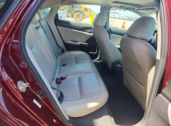 19XZE4F96KE028367 2019 HONDA INSIGHT Maroon Вид задніх сидінь