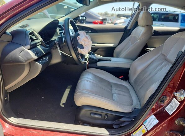 19XZE4F96KE028367 2019 HONDA INSIGHT Maroon Вид салону спереду